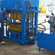 QTM4-28 diesel engine  brick making machine